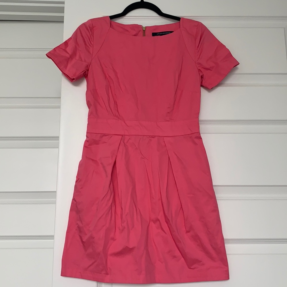 French Connection pink mini dress